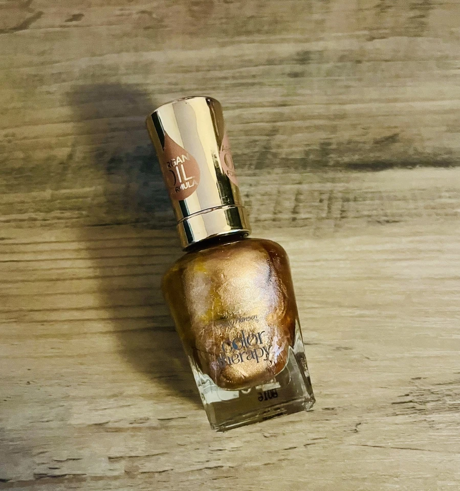 Sally Hansen Color Therapy Nagellack 194 BURNISHED BRONZE 14,7 ml NEU Metallic - Bild 1 von 1