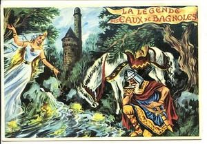 CP 61 ORNE - Bagnoles-de-l'Orne - La légende des eaux de Bagnoles - Foto 1 di 1