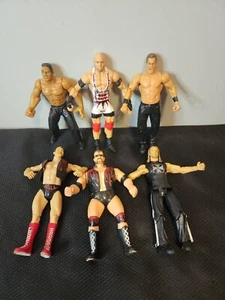 Lote De 6 Figuras De Lucha Jakks Wwe Wwf De Colección 1998-2012 Ver DESCRIPCIÓN B1 - Imagen 1 de 13