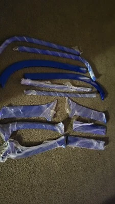 Chevrolet Impala Belair Biscayne 1961 4 puertas moldura interior Foto 1 de 4