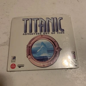 Vtg Titanic Adventure Out Of Time PC Windows & Mac New Sealed 1996 Game. CD5 - Picture 1 of 2