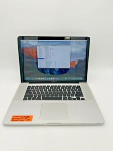 Apple MacBook Pro 15'' 2009 Silber/Intel Core 2 Duo 2,66 GHz, 8GB RAM 128GB SSD - Bild 1 von 8