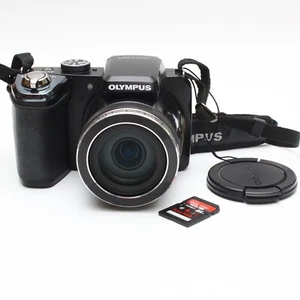 Olympus Stylus SP-820UZ 14.0MP Digital Camera 40x Zoom + 4GB SD Card Working - Picture 1 of 19