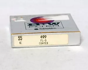 B+W 55mm E 55 mm E 499 FL-D Coated Filter Schneider Kreuznach SLR DLSR Used - Picture 1 of 1