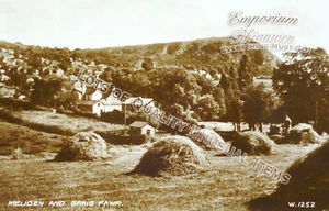 2 OLD PHOTOS Meliden FARMING Hay Fields Roundwood Penrhwylfa Graig Fawr 1939 - Picture 1 of 2