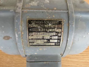 Siemens-Schuckert Motor alter antiker Tischmotor mit Riemenscheibe aus Messing - Bild 1 von 12
