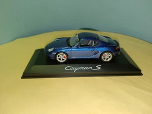 PORSCHE CAYMAN S AZUL 1/43 SCHUCO 2030116 (1604) - Imagen 1 de 8
