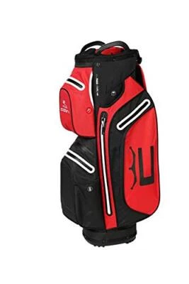 Cobra Golf 2021 UltraDry Pro Cart Bag Black High Risk Red ‎909480-02 - Image 1 of 2