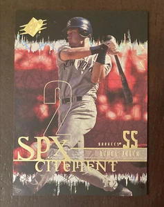 Derek Jeter 2000 SPx Citement #XC3 New York Yankees - Bild 1 von 3