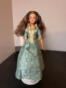 Barbie Teresa Masquerade Ball Princess Doll Blue Dress 2007 Mattel M6345 - Picture 1 of 6