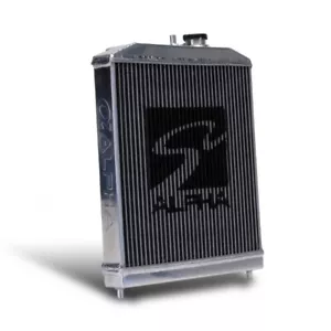 Skunk2 Alpha Series 88-91 Honda Civic/CRX Radiator (Half Size) (Dual Core) - Picture 1 of 8