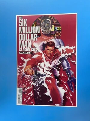 六百万美元人VS MASKATRON海报徽章新亚历克斯·罗斯。 — 第 1/4 张图片