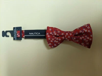 Nautica Coral Floral Pre-Tied Now Tie Brand New with Retail Tags - Image 1 of 4