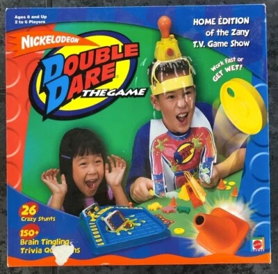 Vintage Nickelodeon Double Dare The Game – 2001 Mattel NEW IN BOX, Sealed - Image 1 of 3