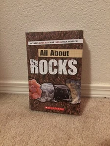 Scholastic All About Rocks With Guide Book and 15 Rocks And Minerals Included - Bild 1 von 3