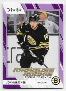 23/24 O-PEE-CHEE PURPLE BORDER PARALLEL Hockey /49 (#1-600) U-Pick From List - Picture 1 of 34