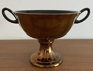 Rare Vintage Beswick Pottery Copper Luster Ware Trophy Vase 15cm Mantle Vase
