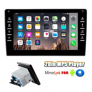 Reproductor de MP5 de enlace espejo Bluetooth radio estéreo para automóvil con pantalla táctil de 8" con pantalla táctil individual - Imagen 1 de 12