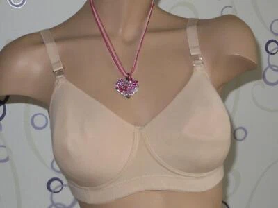 Still-BH von Petite Fleur ohne Bügel Still BH  beige 75D 80D 85D 90B 90D 95D NEU - Bild 1 von 4