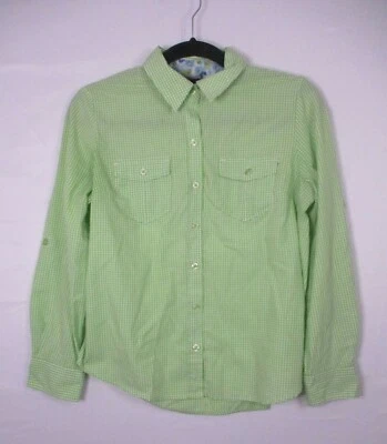 Camisa a Cuadros Laura Scott SP Roll Tab Manga Larga Abotonada con Bolsillos Foto 1 de 4