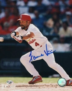 Fernando Vina Signed Autographed 8X10 Photo Bunting St. Louis Cardinals w/COA - Picture 1 of 2