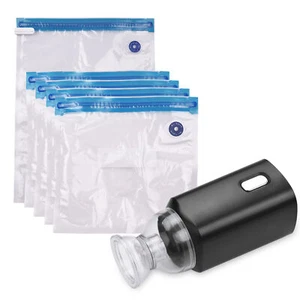 Electric Pump with Storage Bags with USB Cable 5 Storage Bags E3C6 - Picture 1 of 9