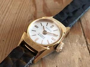 Vintage Watch Reloj ROYCE - Manual - Black Strap - 17 Jewels - Incabloc - 15 mm - Imagen 1 de 4