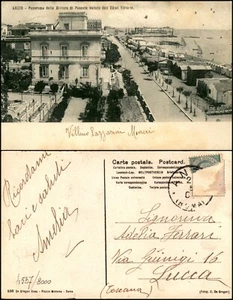 Anzio (Roma) - panorama della riviera - viaggiata primi '900 - Picture 1 of 1