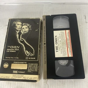 Rare Vintage "The Omen" Magnetic Video Corp VHS Tape 1980 Vintage/ Gregory Peck - Bild 1 von 8