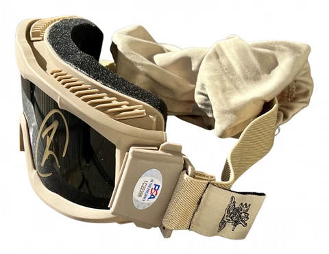 Robert O'Neill Signed Navy SEAL Tactical Goggles Inscribed "Never Quit!" (PSA) Cover