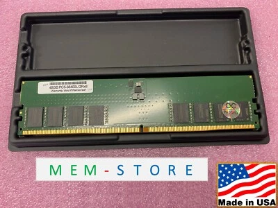 48GB DDR5-4800MHz UDIMM non-ECC Desktop PC Compatible RAM Memory Upgrade - Image 1 of 4
