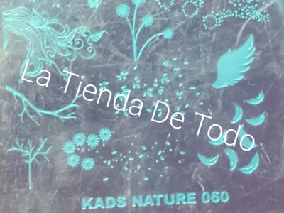 PLANTILLA ADORNO CEPILLO AIRE UÑAS DECORACIÓN PARA KADS NATURE 060 Foto 1 de 4