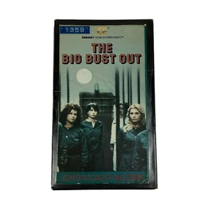 The Big Bust Out (1972) VHS Embassy - Women in Prison - Ex-Rental In Clamshell - Picture 1 of 6