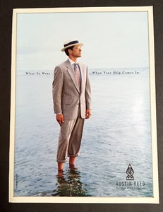 1994 Austin Reed Tailored Mens Suits Clothing Vintage Magazine Cut Print Ad - Picture 1 of 2