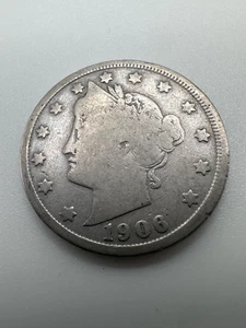 ​1906 Liberty Head V Nickel - Picture 1 of 8
