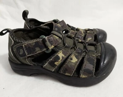 Jumping Beans Toddler Sz 7 Camo Fisherman Sandal Hiking Play Closed Toe - Image 1 of 4