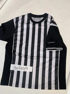 Foot Locker Shirt Men’s Large Black White Employee Short Sleeve Jersey Tee Shirt - Picture 1 of 5