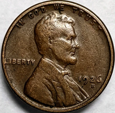 1926 s lincoln wheat cent 1c - no reserve - combined shipping available 003 Cover