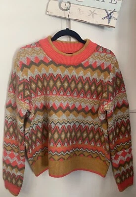 Suéter de esquí Marc New York Nordic Fair Isle Apres talla grande nuevo con etiquetas Foto 1 de 4