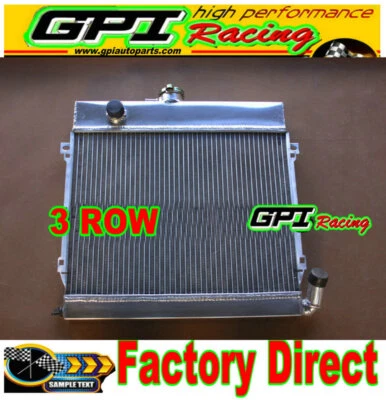 Radiador de aluminio de 3 filas para BMW E21 M10 320i MT 1966-1983 OEM 323 BEHR 2002 Tii E10 Foto 1 de 4