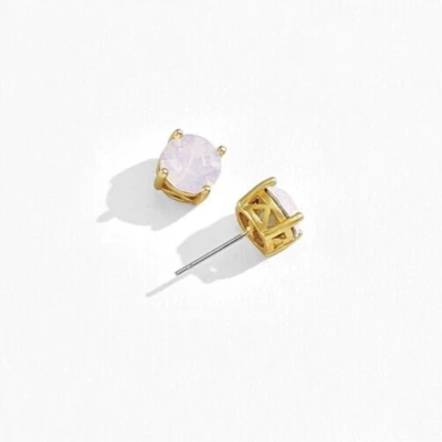 Park Lane "IMPRESSION EARRINGS" PINK OPAL set in GOLD NIB - Изображение 1 из 3