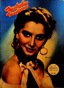 Melodias Mexicanas Magazine 150 June 5 1958 Martha Rangel Luisa Peluffo - Picture 1 of 2