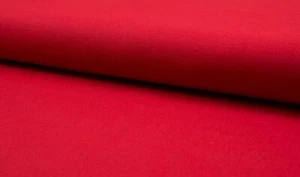 Luxury 100% Cotton Heavy Canvas Fabric Craft Material - RED - Picture 1 of 1