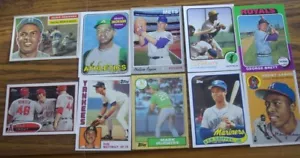 2017 Topps Rediscover Topps komplettes Promo-Set 1-10 Aaron Trout Ryan Griffey  - Bild 1 von 1