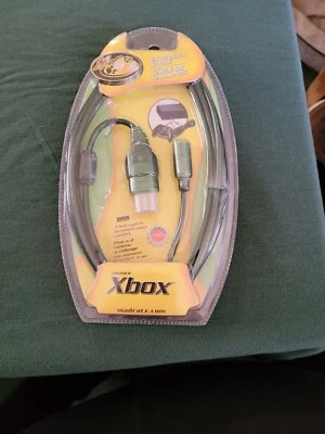 Mad Catz Original Xbox Controller 7' Extension Cord Cable Heavy Duty Wiring NEW - Image 1 of 2