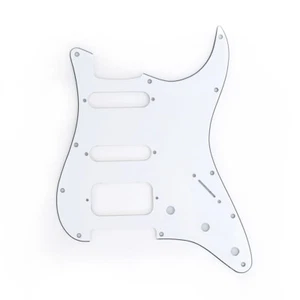 Musiclily Pro 11 Hole Round Corner HSS Guitar Pickguard para Strat Open Pickup - Imagen 1 de 12