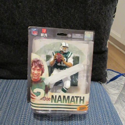 McFarlane  Joe Namath New York Jets NFL  Sportspicks Debut Action Figure  NIB Cover