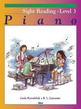Gayle Kowalchyk E  Alfred's Basic Piano Library Sight Re (Paperback) (UK IMPORT)