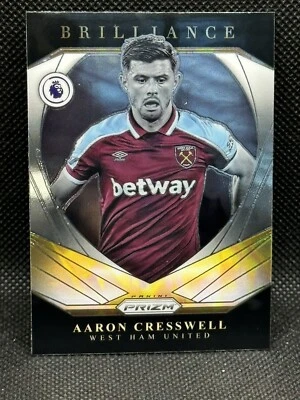 2021-22 Prizm Premier League Brilliance Aaron Cresswell #15 Westham - Image 1 of 2