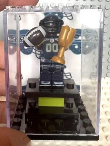 SEAHAWKS SUPER BOWL Bausteine NFL Football Spieler MASSANFERTIGUNG mit Box - Bild 1 von 2